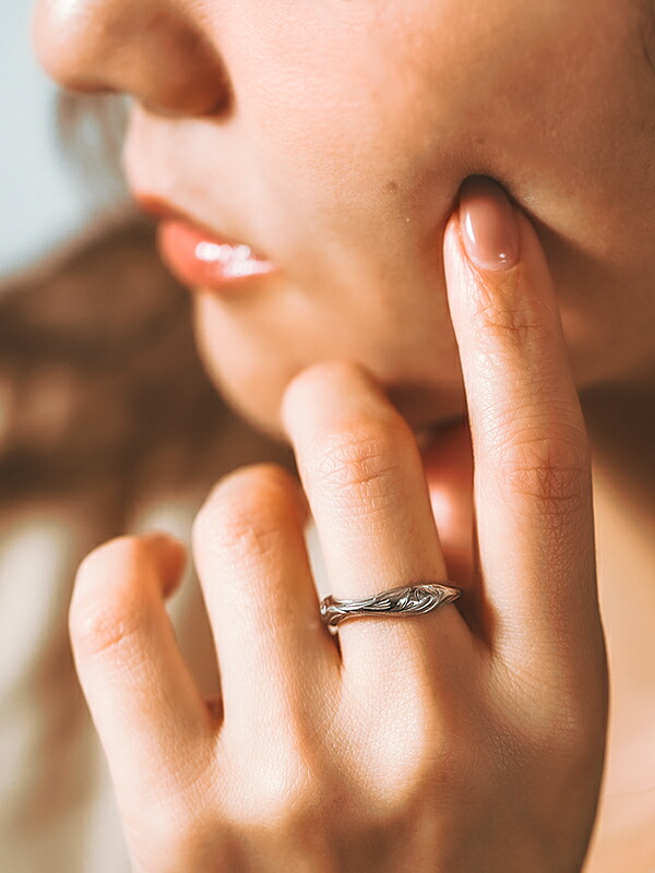 正規品販売 クリックポスト便 送料無料 ハワイアンジュエリー リング 指輪 レディース メンズ ステンレス 上品 波 ウエーブ おしゃれ 個性的 サージカルステンレス 金属アレルギー対応 シンプル デザインリング 大きいサイズ ローズゴールド シルバー イエロー ブランド