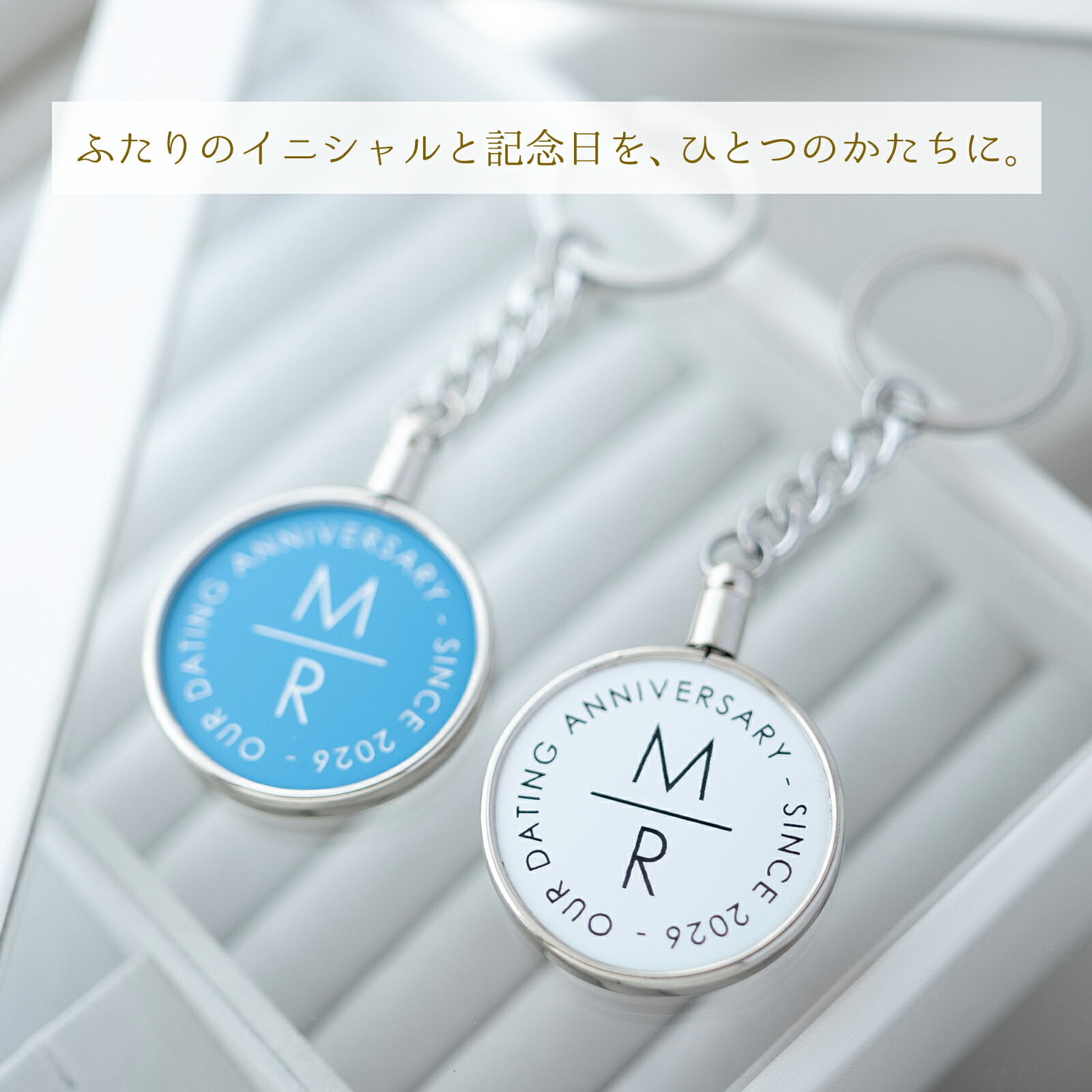 かしら文字＆アニバーサリー・メダリオン 西洋ナシキーホルダー kla069 財布・ケース-バッグ・小物・ブランド雑貨