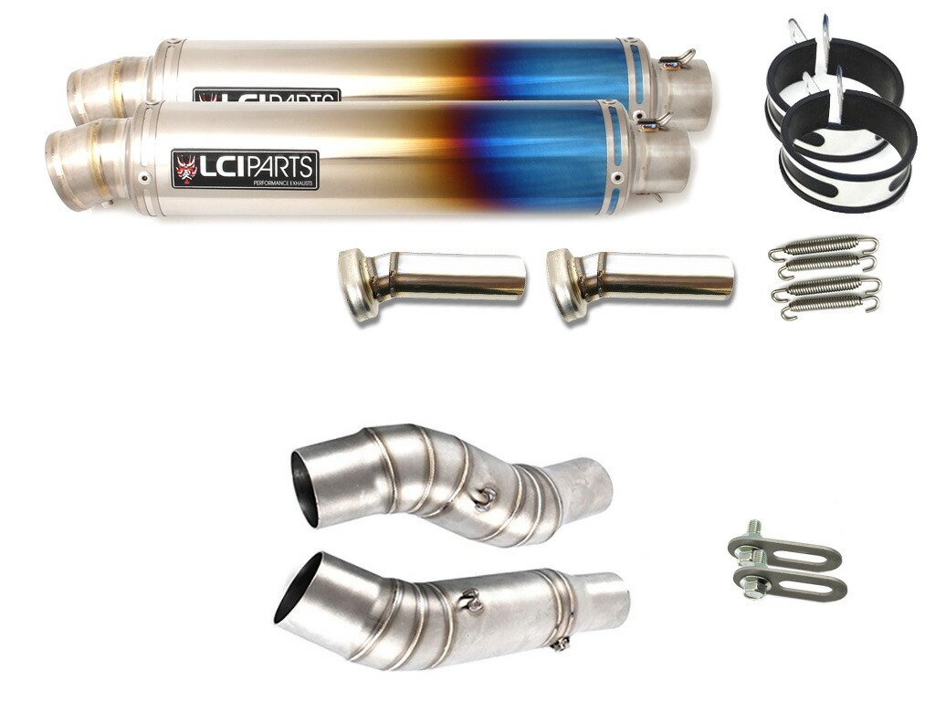 楽天市場】カワサキ Z1000 2007-2009 LCIPARTS LCI ラウンドフルチタン ...