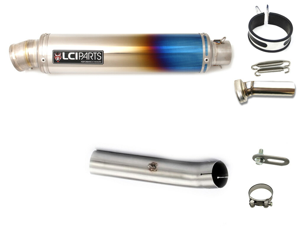 LCI PARTS スリップオンマフラー　ニンジャ400(2018年以降モデル) カワサキ NINJA250 ニンジャ250 Z250 2018-2024 LCIPARTS GP