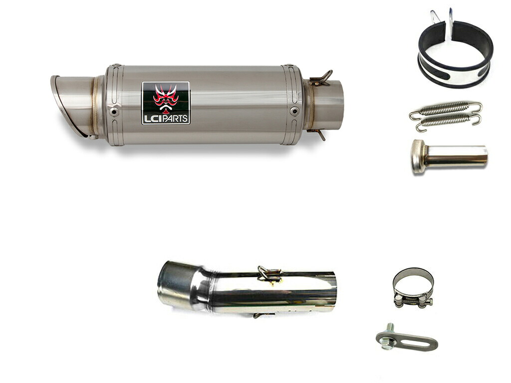 ニンジャ400 LCIPARTS ショートチタン スリップオン マフラー 【公式通販】