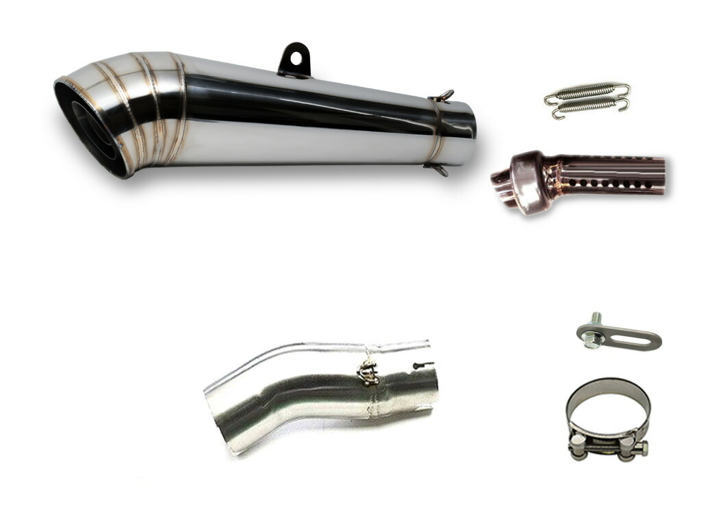 楽天市場】Z H2/SE 20- スリップオンマフラー 2本出し RACE XTREM