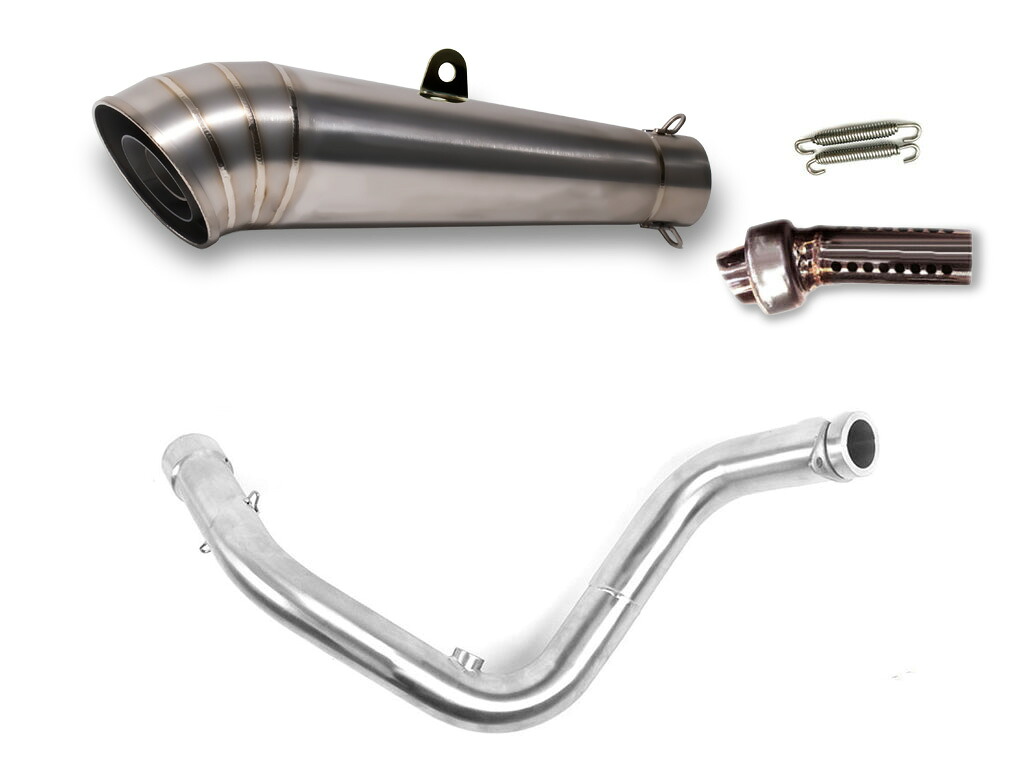 BMW G310R G310GS 2016-2025 LCIPARTS GPチタンフルエキゾーストマフラー
