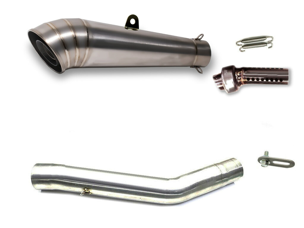 カワサキ Z750 2007-2012 LCIPARTS GPチタンスリップオンマフラー