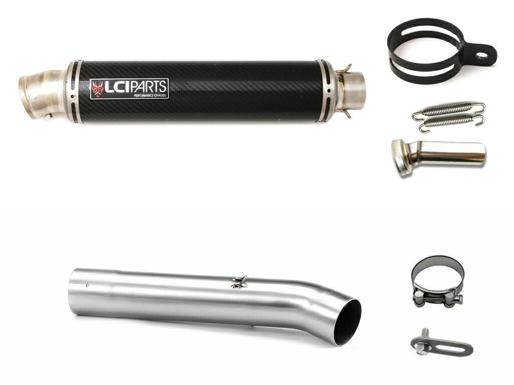 ホンダ CB1300SF CB1300SB SC54 2008-2013 LCIPARTS ラウンドチタンカーボンスリップオンマフラー