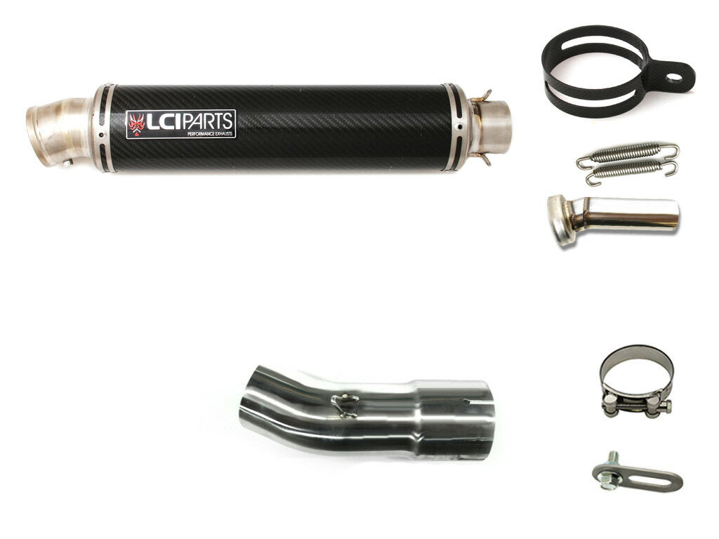 カワサキ ZX10R ZX-10R 2011-2015 LCIPARTS ラウンドチタンカーボンスリップオンマフラー｜LCIPARTS EXHAUST