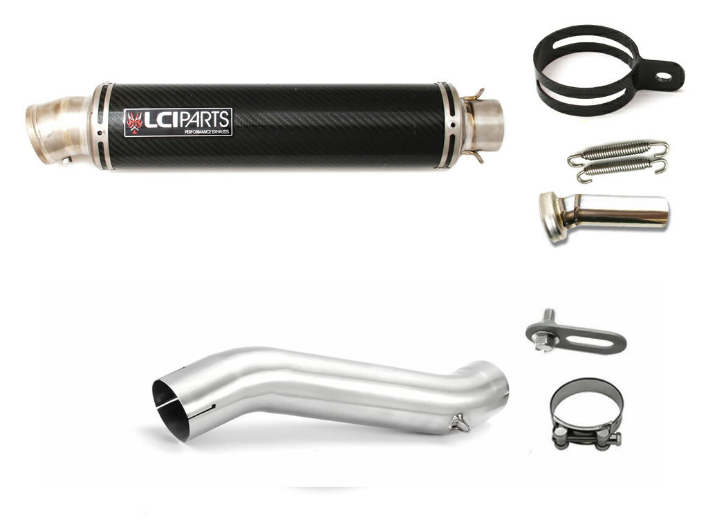 スズキ Vストローム250 V-STROM250 2017-2025 LCIPARTS ラウンドチタンカーボンスリップオンマフラー 30,030円