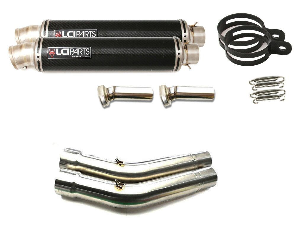 スズキ GSX-R1100 1989-1992 LCIPARTS ラウンドチタンカーボンスリップオンマフラー｜LCIPARTS EXHAUST 52,206円