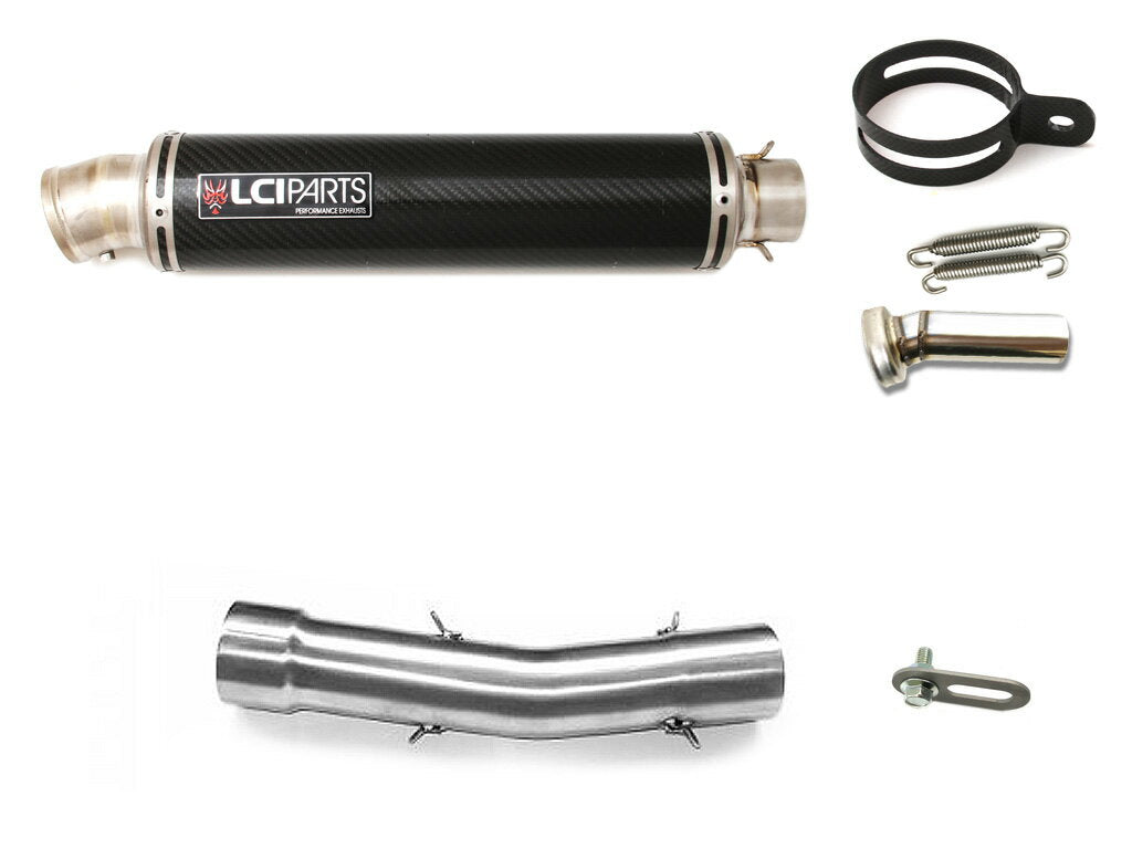 トライアンフ SPRINT ST 1998-2004 LCIPARTS ラウンドチタンカーボンスリップオンマフラー