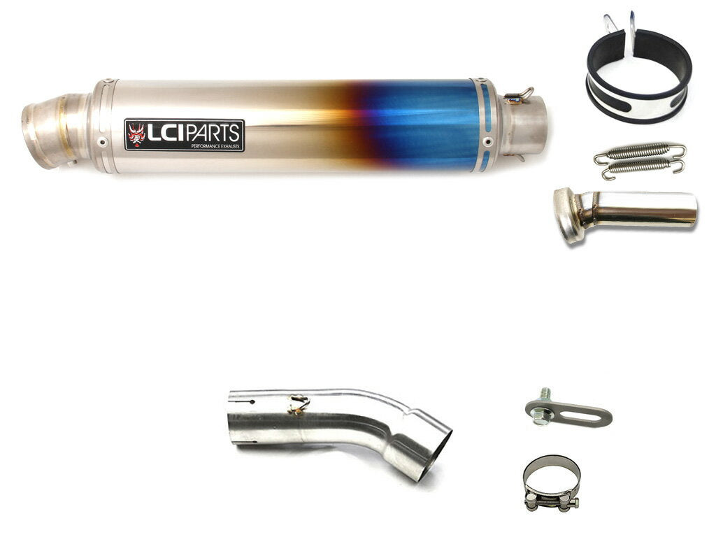 BMW C600 SPORT 2012-2015 LCIPARTS ラウンドフルチタンスリップオンマフラー