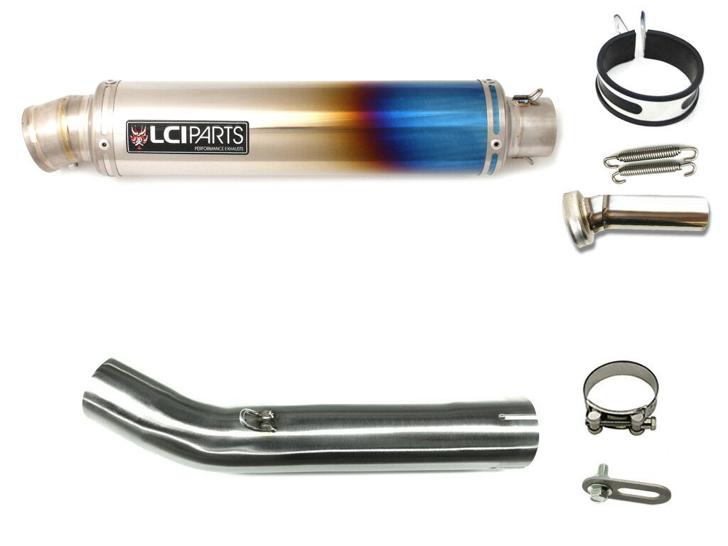 ホンダ CBR600F2/F3 1991-1998 PC25 LCIPARTS ラウンドフルチタンスリップオンマフラー
