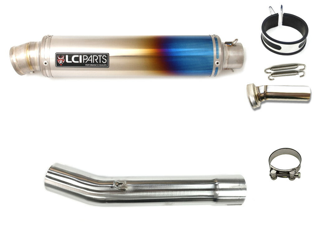 ヤマハ YZF-R6 2003-2005 LCIPARTS ラウンドフルチタンスリップオンマフラー