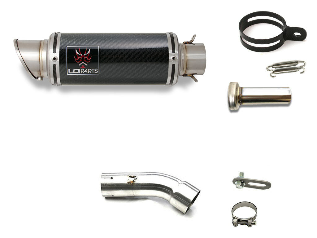 BMW C650GT 2016-2022 LCIPARTS ショートカーボンスリップオンマフラー｜LCIPARTS EXHAUST