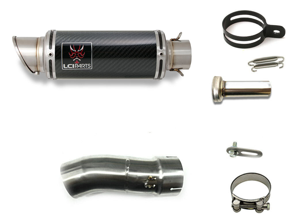 BMW R1200RT/R 2010-2013 LCIPARTS ショートカーボンスリップオンマフラー|LCIPARTS EXHAUST