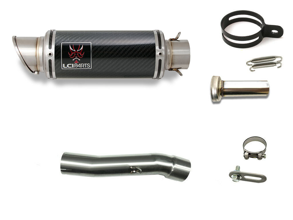 ホンダ ゼルビス XELVIS 1991-1997 MC25 LCIPARTS ショートカーボンスリップオンマフラー｜LCIPARTS EXHAUST 29,370円