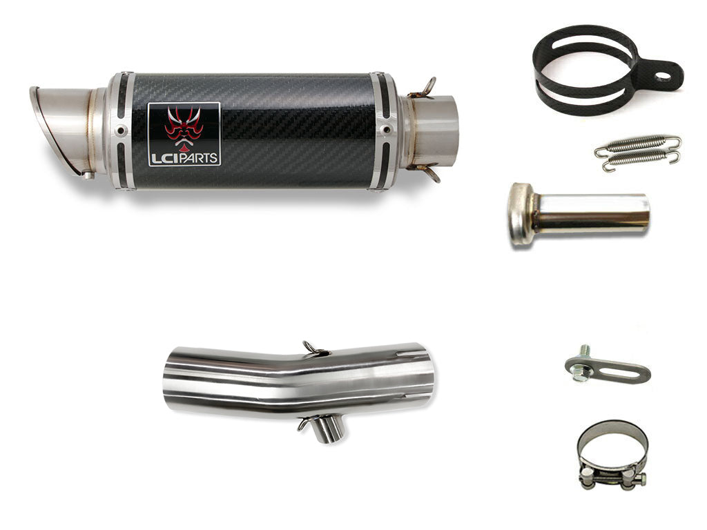ホンダ NT1100 2022-2025 (8BL-SC84) LCIPARTS ショートカーボン スリップオン マフラー|LCIPARTS EXHAUST