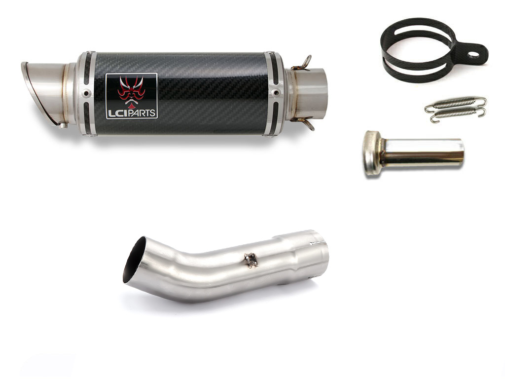 ホンダ HAWK 11 ホーク11 2022-2024 (8BL-SC85) LCIPARTS ショートカーボン スリップオン マフラー|LCIPARTS EXHAUST