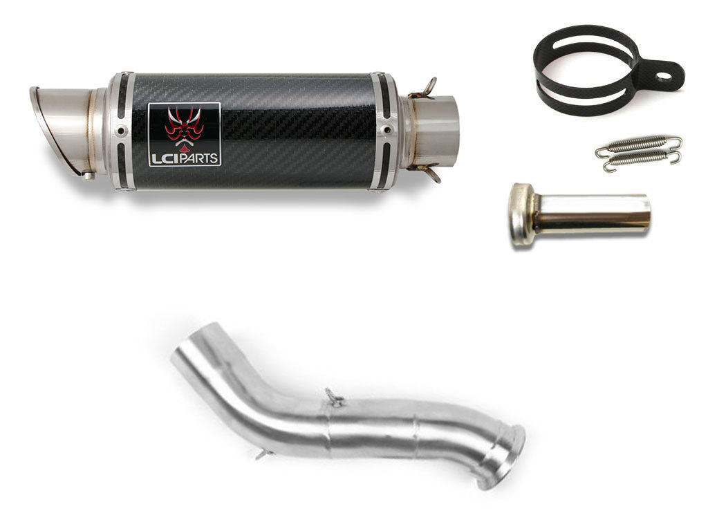 ハスクバーナ Husqvarna ノーデン901 NORDEN 901 2022-2024 LCIPARTS ショートカーボン スリップオン マフラー