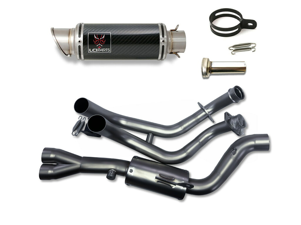 ヤマハ YZF-R7 2021-2025 LCIPARTS ショートカーボンフルエキゾーストマフラー