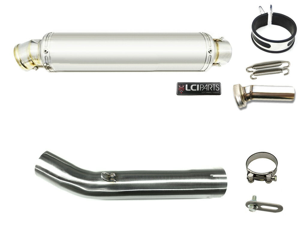 ホンダ CBR600F2/F3 1991-1998 PC25 LCIPARTS ラウンドステンレススリップオンマフラー