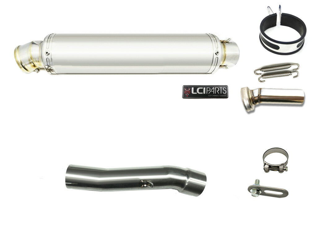 ホンダ ゼルビス XELVIS 1991-1997 MC25 LCIPARTS ラウンドステンレススリップオンマフラー