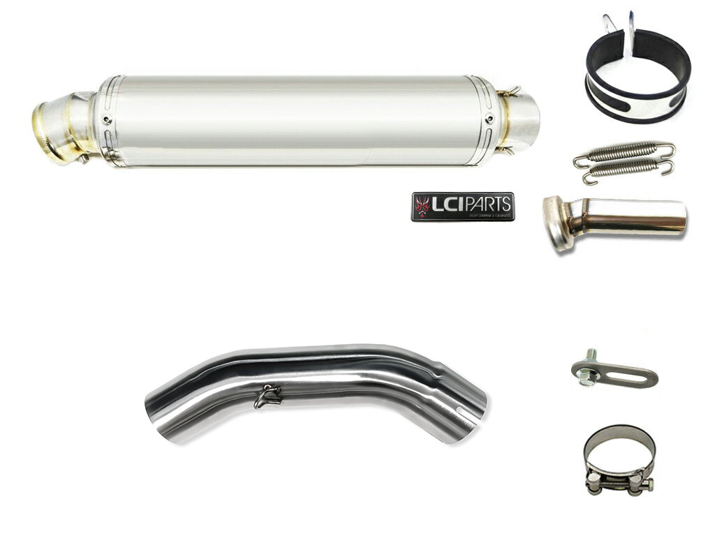 ハスクバーナ Husqvarna スヴァルトピレン250 401 SVARTPILEN 250 401 2020-2024 LCIPARTS ラウンドステンレス スリップオン マフラー