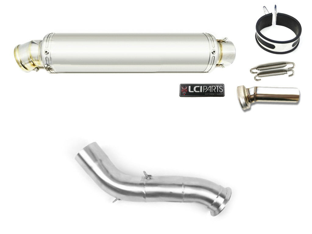 ハスクバーナ Husqvarna ノーデン901 NORDEN 901 2022-2024 LCIPARTS ラウンドステンレス スリップオン マフラー