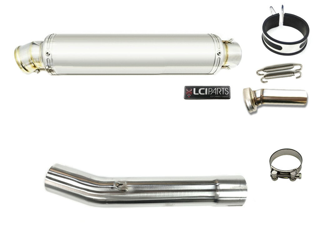 カワサキ ZX9R ZX-9R 1994-1997 LCIPARTS ラウンドステンレススリップオンマフラー