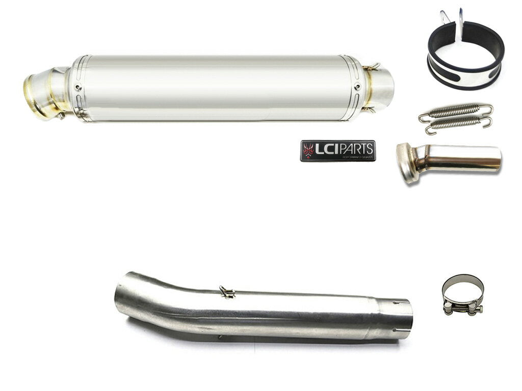 ヤマハ YZF-R6 1999-2002 LCIPARTS ラウンドステンレススリップオンマフラー