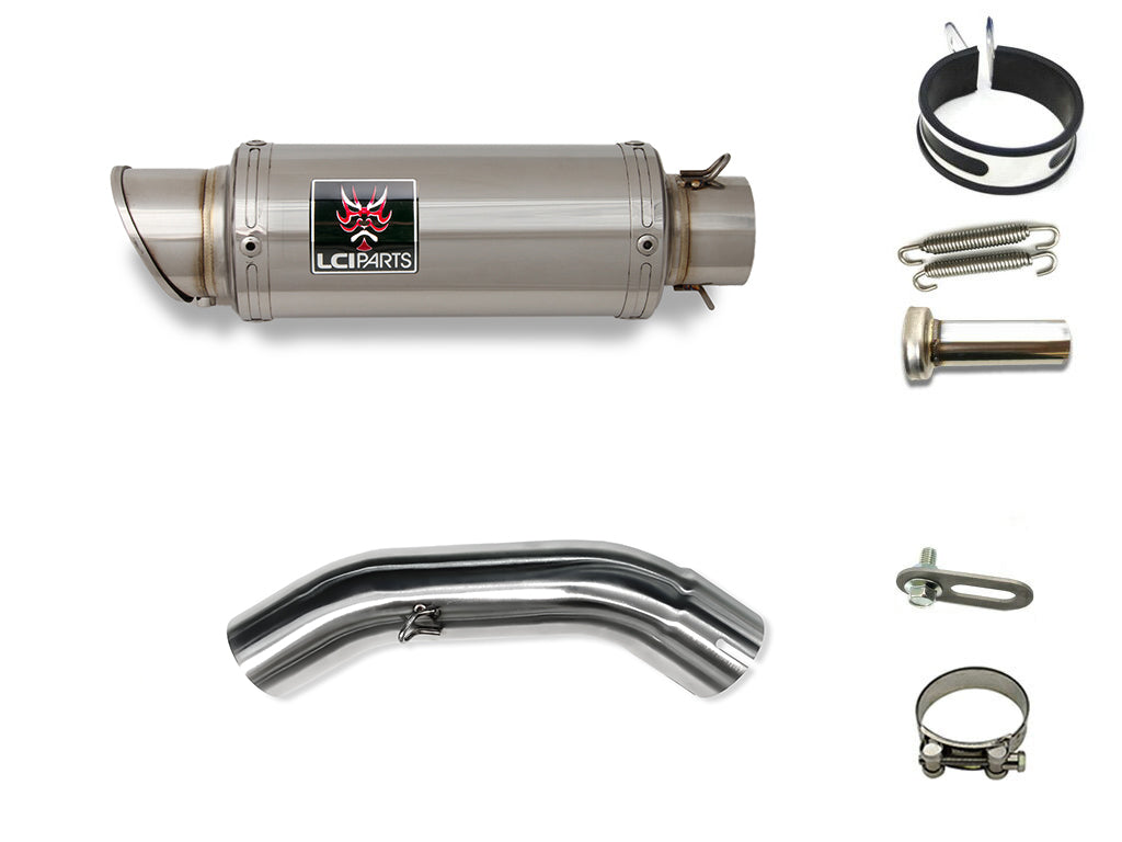 ハスクバーナ Husqvarna ヴィットピレン250 401 VITPILEN 250 401 2020-2024 LCIPARTS ショートステンレス スリップオン マフラー