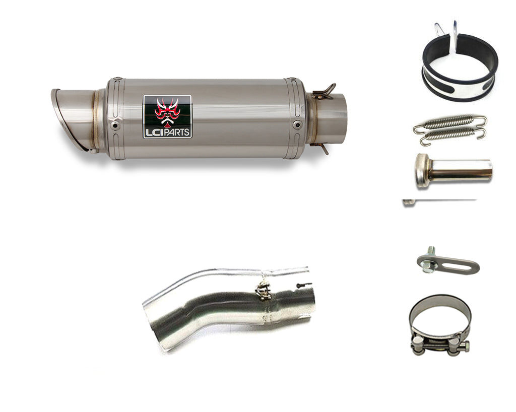 カワサキ Z H2 / Z H2 SE 2020-2026 LCIPARTS ショートステンレススリップオンマフラー