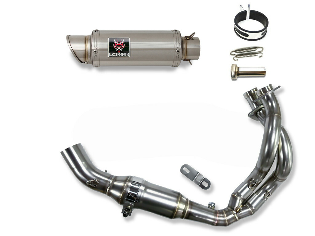 カワサキ Z650RS 2023-2025 LCIPARTS ショートステンレスフルエキゾーストマフラー