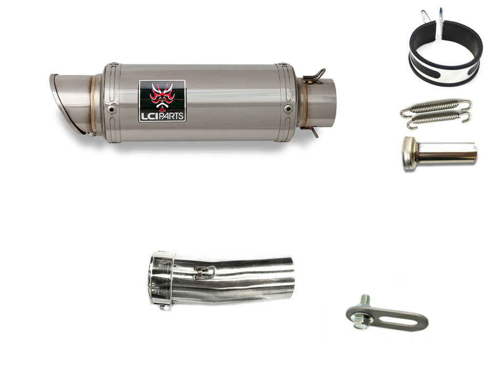 モトグッツィ グリーソ GRISO 8V LCIPARTS ショートステンレススリップオンマフラー