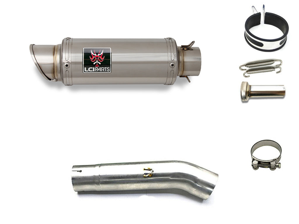 スズキ GSX-R600 GSX-R750 2011-2026 LCIPARTS ショートステンレススリップオンマフラー
