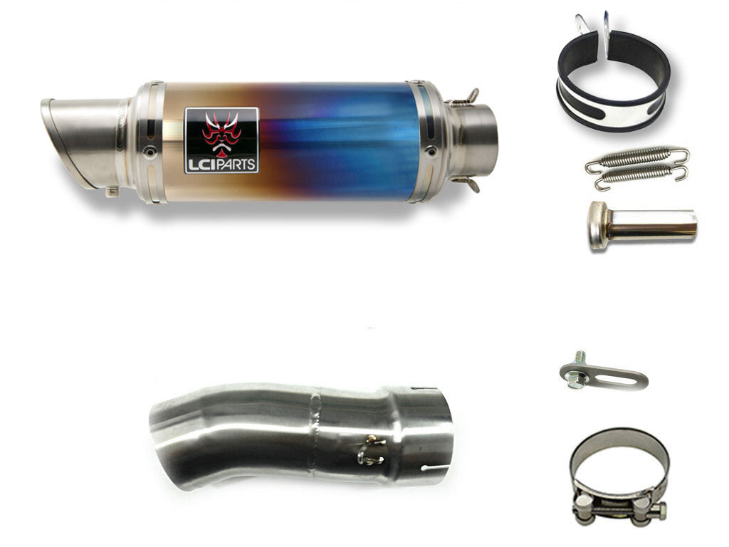 BMW R1300R R1300RS 2025- LCIPARTS ショートチタンスリップオンマフラー
