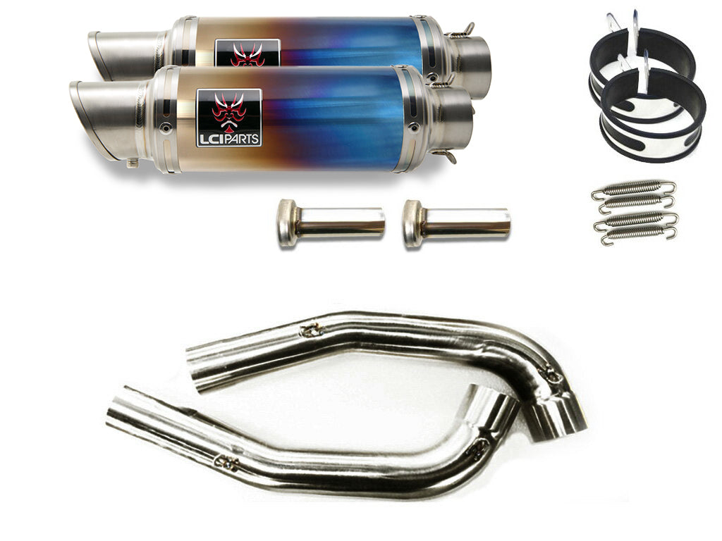 DUCATI ST2 ST3 ST4 LCIPARTS ショートチタンスリップオンマフラー