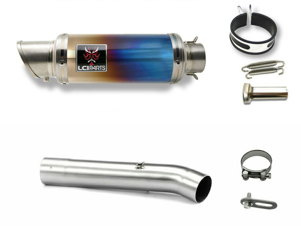 ホンダ CB1300SF CB1300SB SC54 2003-2007 LCIPARTS ショートチタンスリップオンマフラー