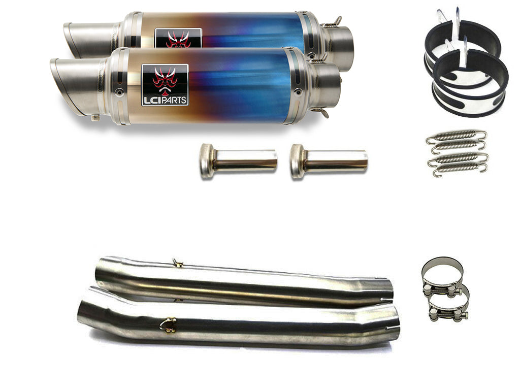 スズキ GSX1300R ハヤブサ 隼 2008-2020 LCIPARTS ショートチタンスリップオンマフラー