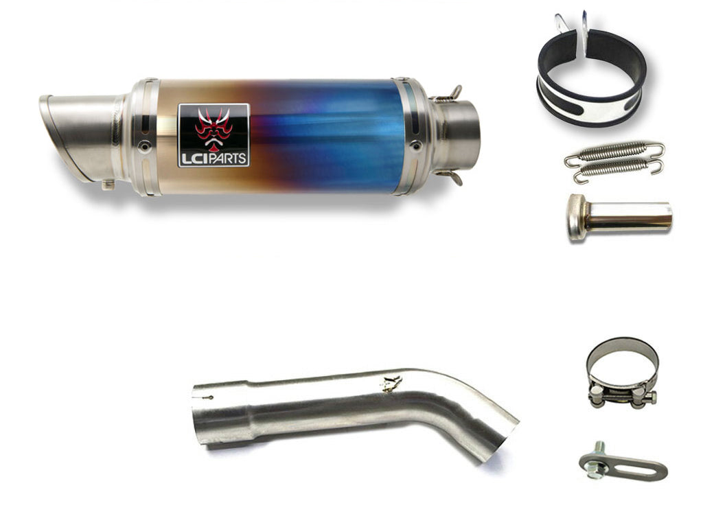 スズキ バンディット1250 650 Bandit1250 650 LCIPARTS ショートチタンスリップオンマフラー