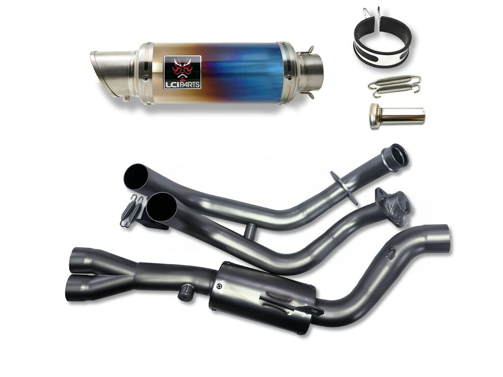 ヤマハ YZF-R7 2021-2025 LCIPARTS ショートチタンフルエキゾーストマフラー