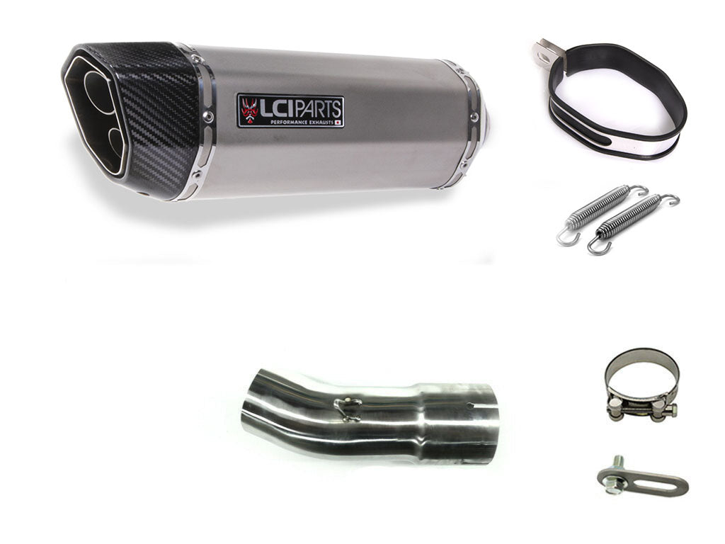 スズキ GSX-S1000 GSX-S1000F 2015-2021 LCIPARTS ツインエンド ステンレス スリップオン マフラー