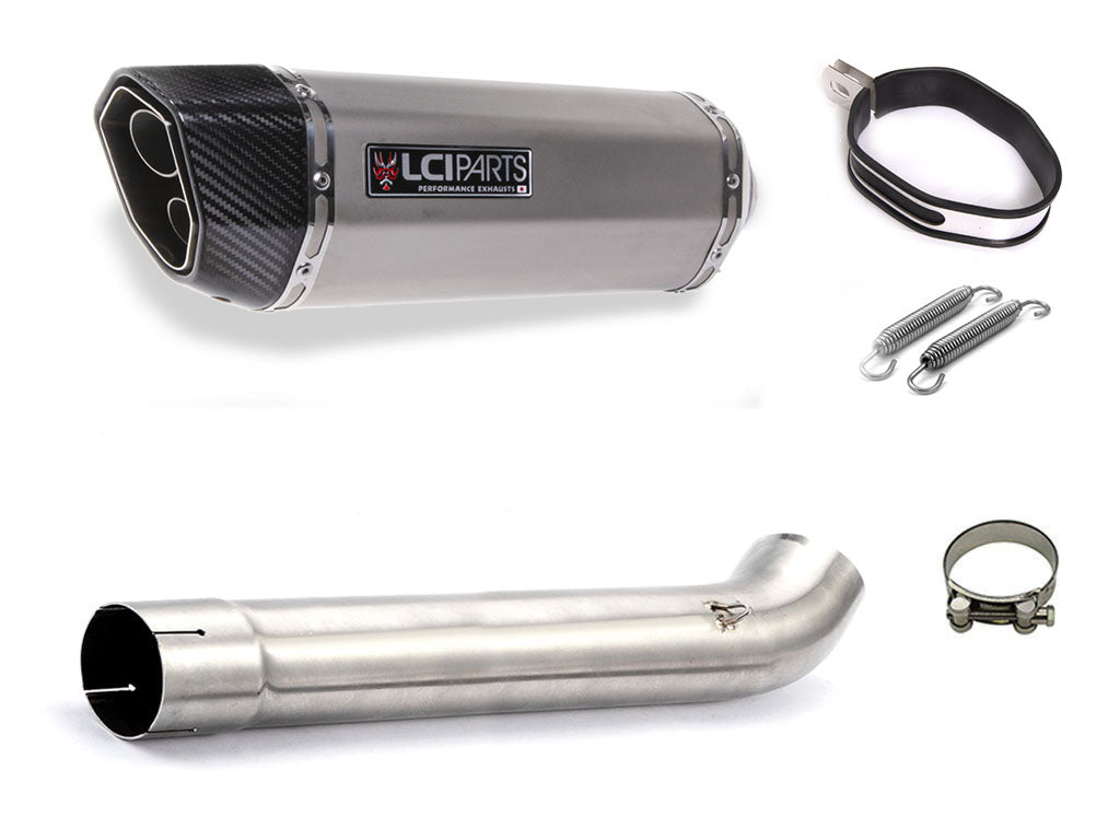 ヤマハ XJR400 1993-2000 LCIPARTS ツインエンド ステンレス スリップオンマフラー