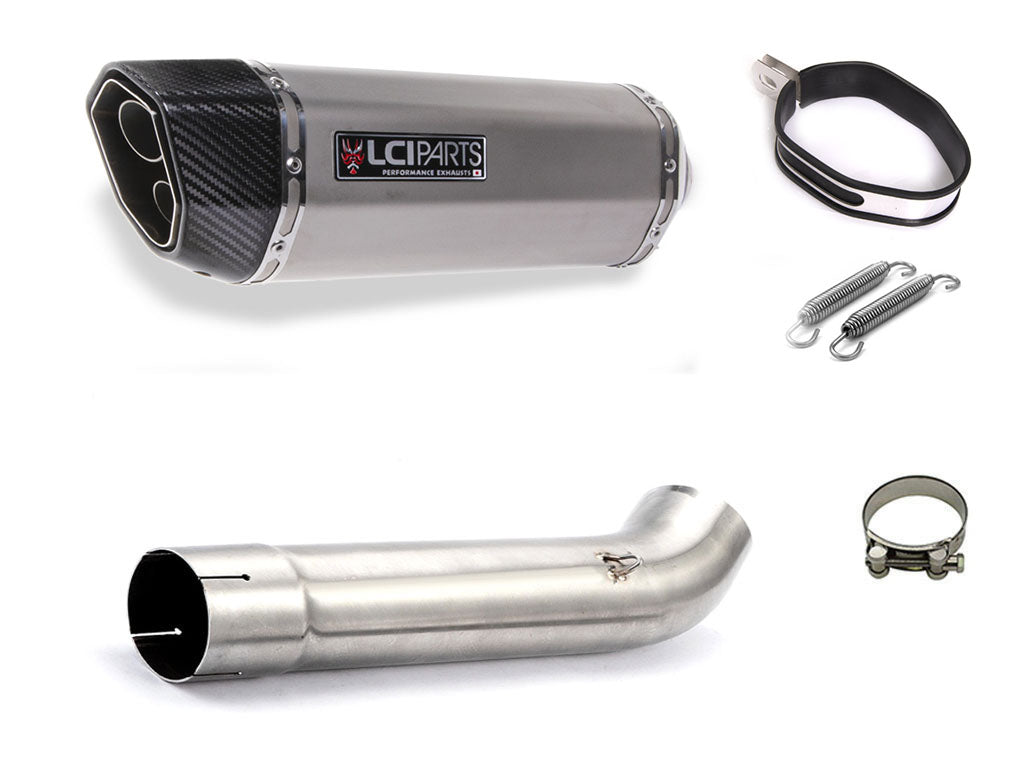 ヤマハ YZF-R6 2003-2005 LCIPARTS ツインエンド ステンレス スリップオンマフラー｜LCIPARTS EXHAUST