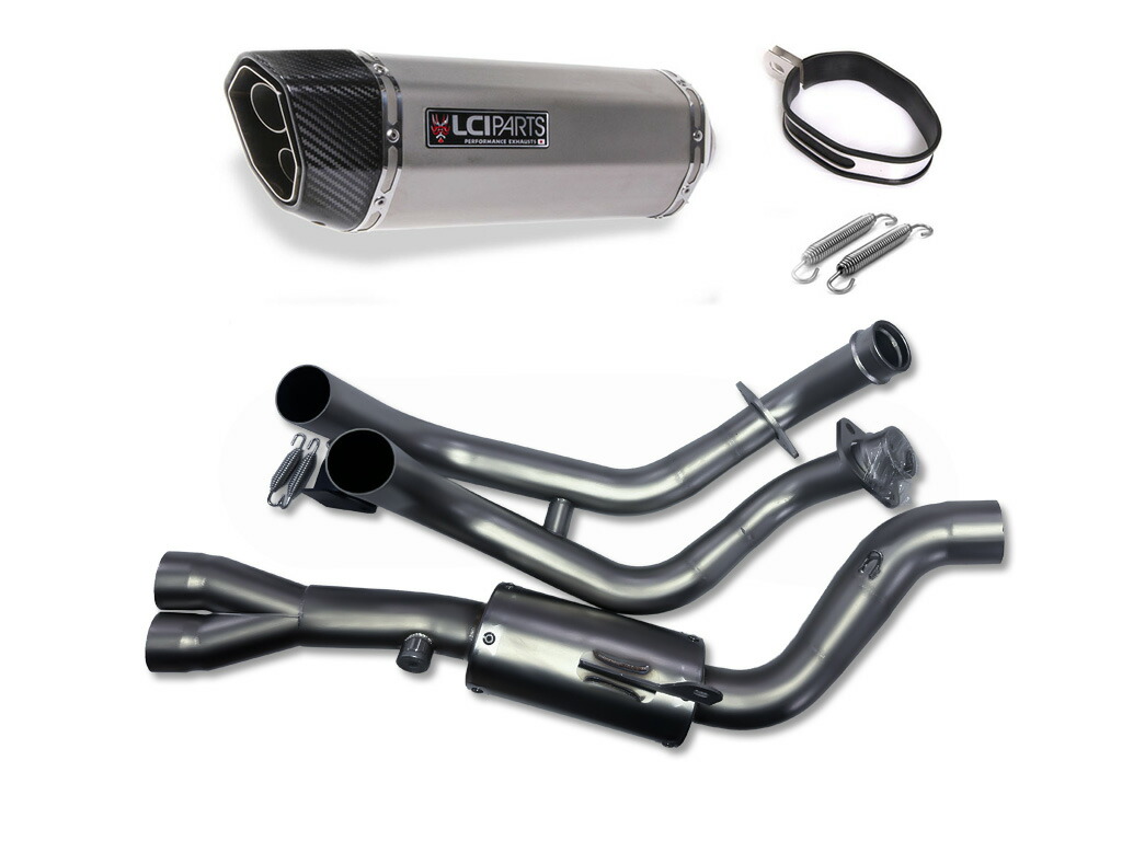 ヤマハ YZF-R7 2021-2025 LCIPARTS ツインエンド ステンレス フルエキゾーストマフラー