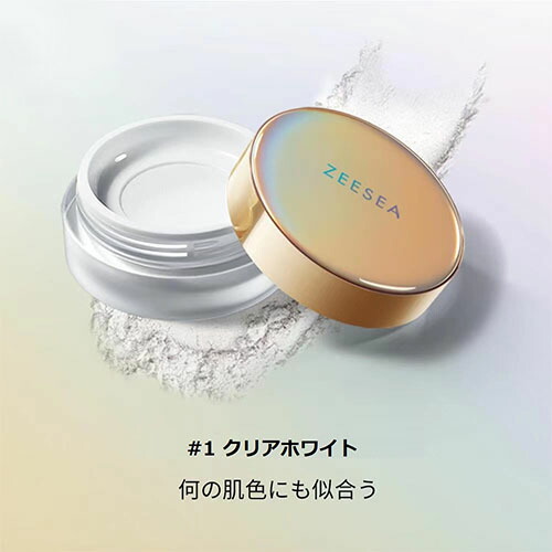 新品未使用　ケース付き　ディシラ ルースパウダー 18g Amazon | ZEESEAフェザーライトルースパウダ― 透明感アップ