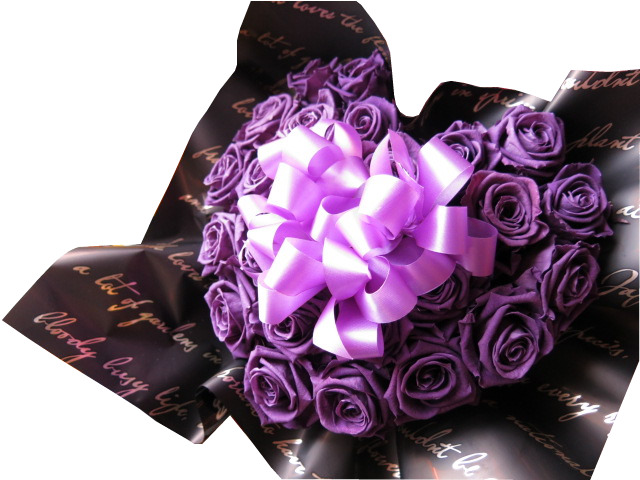 古希お祝い ハート 花束風 ギフト 紫バラ使用 プリザーブドフラワー ハートブーケ Prescriptionpillsonline Is