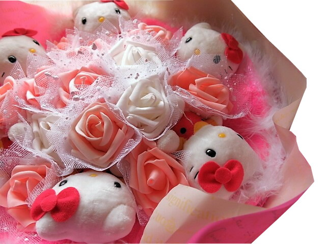 花束 フラワーギフト キティいっぱい入り キティ ブーケ プレゼント フラワーギフト フラワーガーデンリーブス クリスマスプレゼント キティ クリスマスプレゼント キティ クリスマスプレゼント キティ 花束 切花 花束 フラワーギフト キティいっぱい入り キティ ブーケ