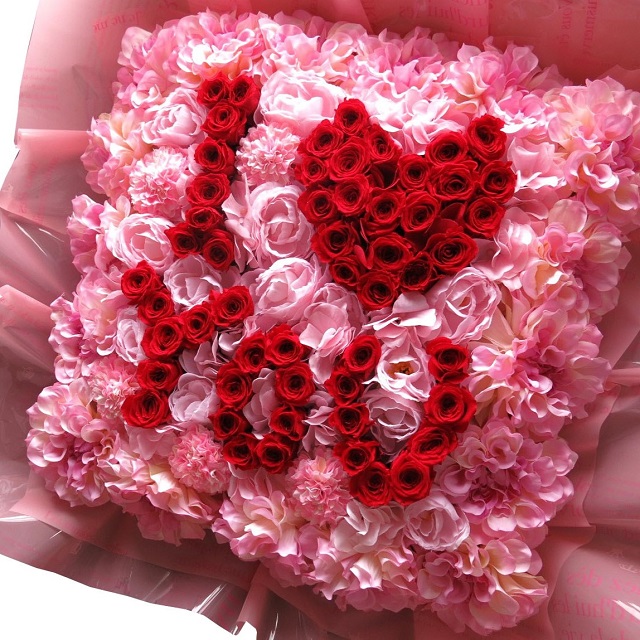 プロポーズ プリザーブドフラワー I LOVE YOU プリザーブドフラワー入りギフト ◆プロポーズ・誕生日プレゼント・記念日の贈り物におすすめのフラワーギフト