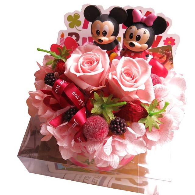 楽天市場】レインボーローズ プリザーブドフラワー カラフル