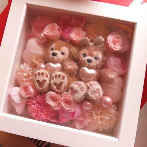 生まれ出る日日贈与 ダッフィー ぬいぐるみ 華 プリザーブド御花買い値 オーナメント ダッフィー シェリーメイ 誕生日プレゼント 記憶日の恵与におすすめのフラワー下され物 Marchesoni Com Br